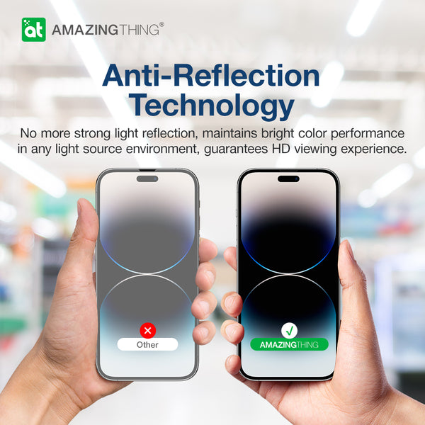 Buy Amazing Thing Supreme Glass Screen Protector For iPhone Xs Max – Black  Online in UAE