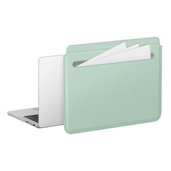 Matte Pro Mag Sleeve with Pocket for 14 inch Laptop