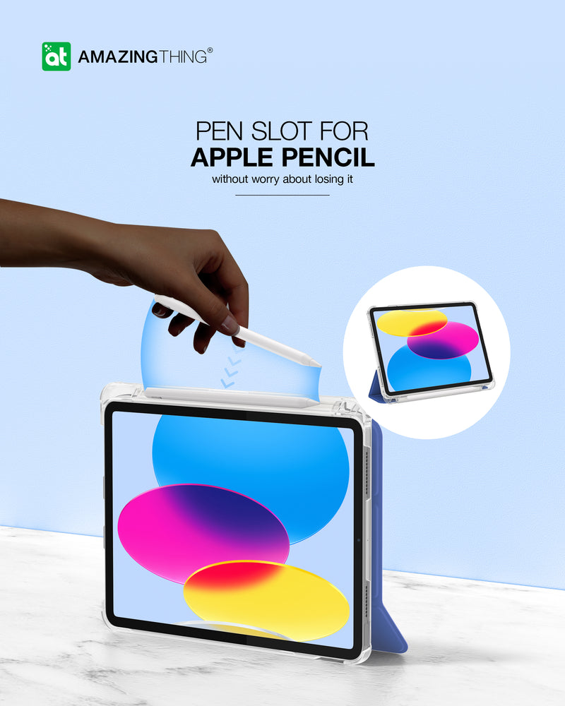 SMOOTHIE Drop Proof iPad Case with Apple Pencil Storage