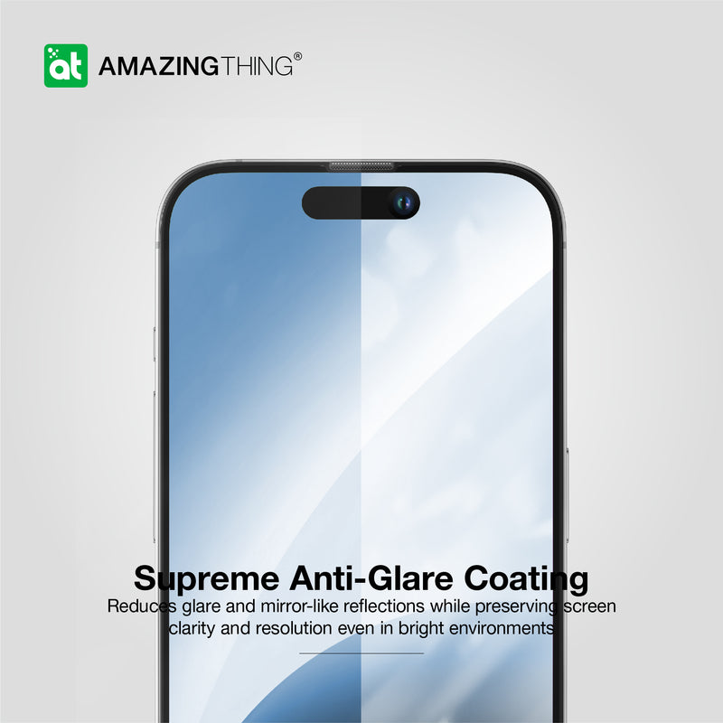 Titan Full Tempered Glass Screen Protector | iPhone 15 Pro Max