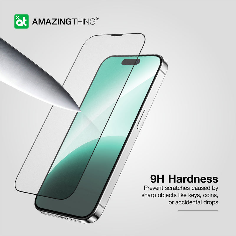 Titan Matte Tempered Glass Screen Protector | iPhone 15