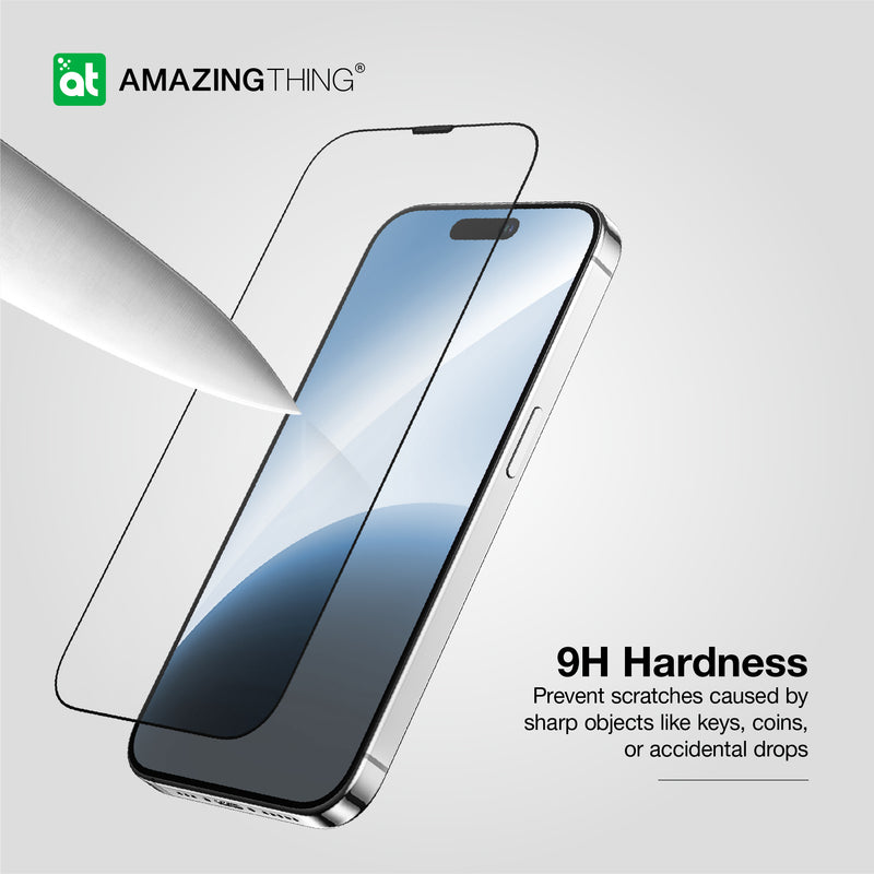 Titan Ultra Clear Tempered Glass Screen Protector | iPhone 15