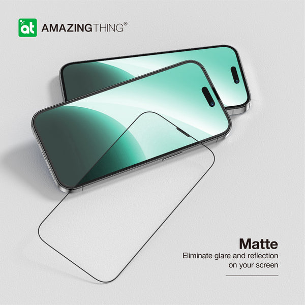 Radix Matte Tempered Glass Screen Protector | iPhone 15 Pro Max