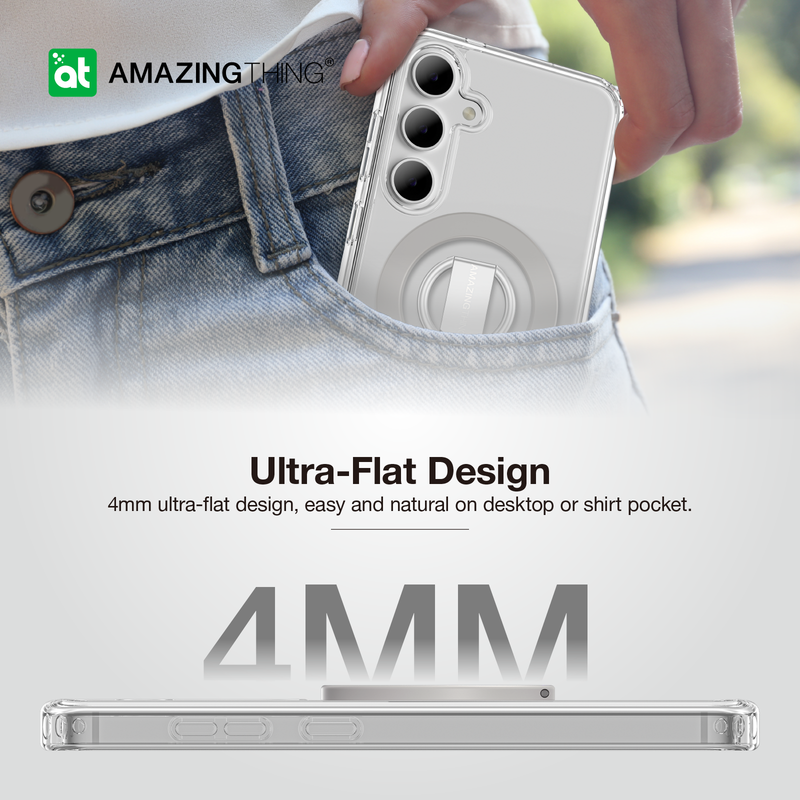 Minimal Magnetic Case Grip Ring Set | Samsung Galaxy S24 Plus