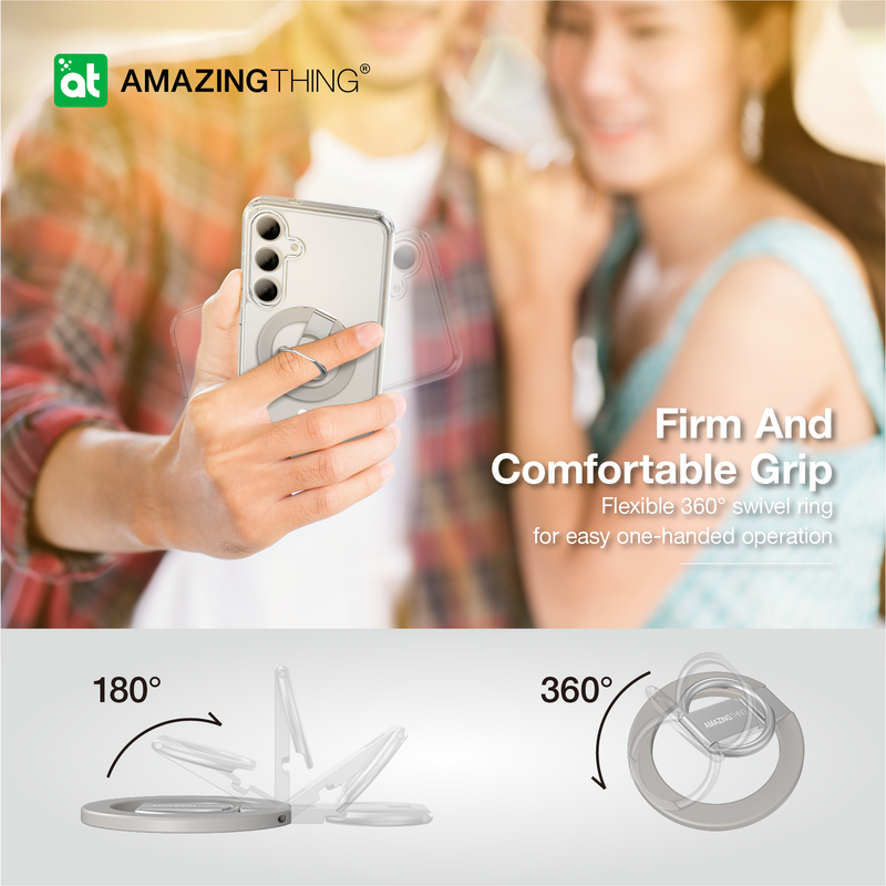 Minimal Magnetic Case Grip Ring Set | Samsung Galaxy S24