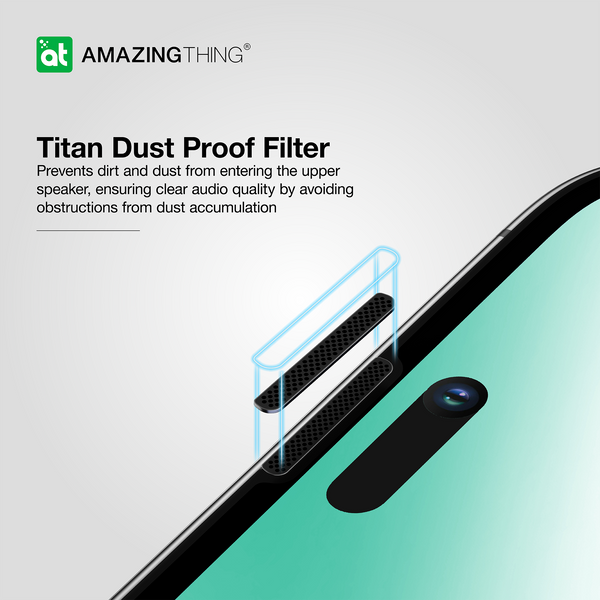 Titan Matte Tempered Glass Screen Protector | iPhone 15 Pro