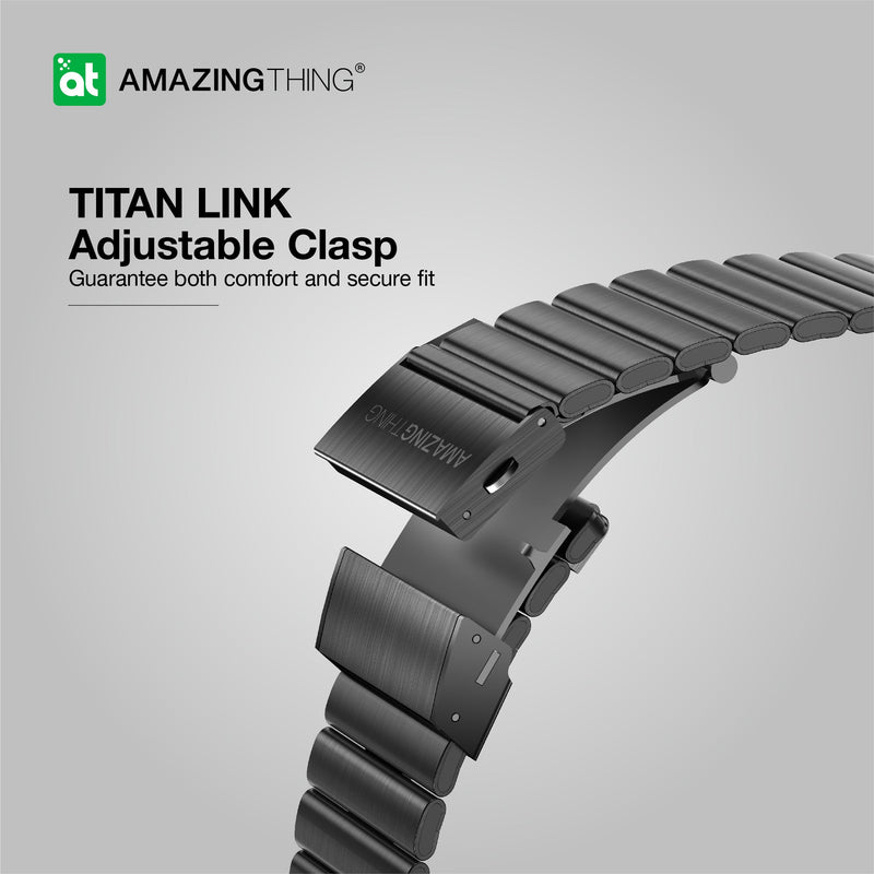 Titan Steel Apple Watch Band Ergonomic Design for All-day Wear