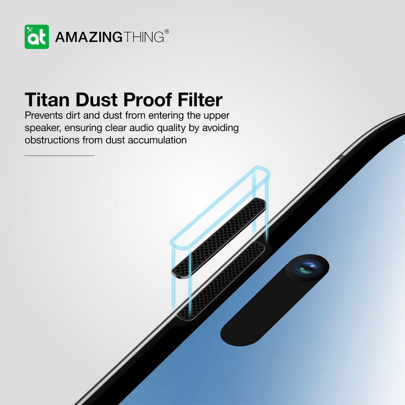 Titan Full Tempered Glass Screen Protector | iPhone 15 Pro