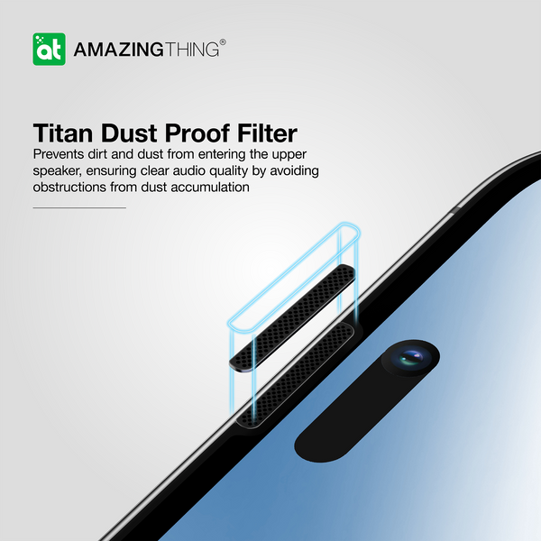 Titan Full Tempered Glass Screen Protector | iPhone 15 Pro Max