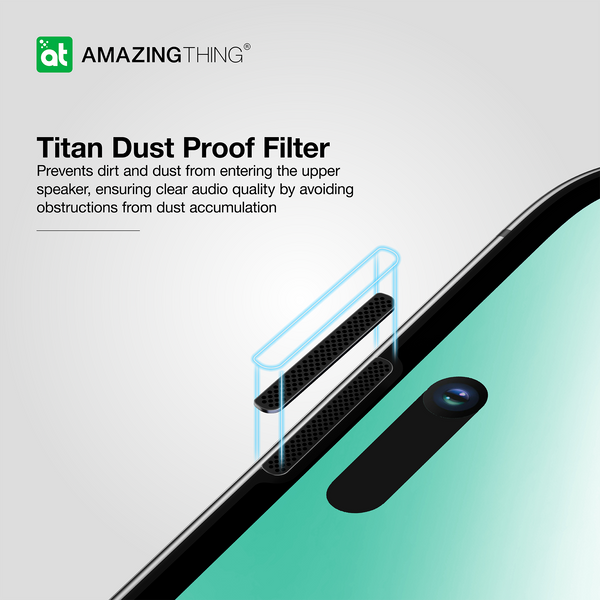 Titan Matte Tempered Glass Screen Protector | iPhone 15 Plus