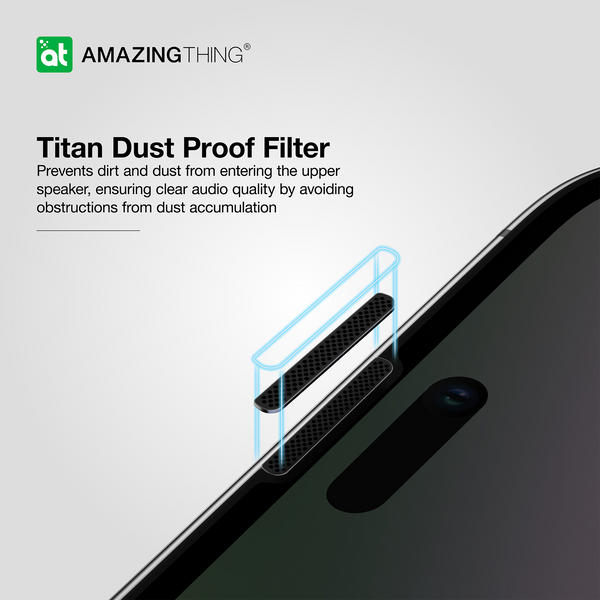 Titan Privacy Tempered Glass Screen Protector | iPhone 15