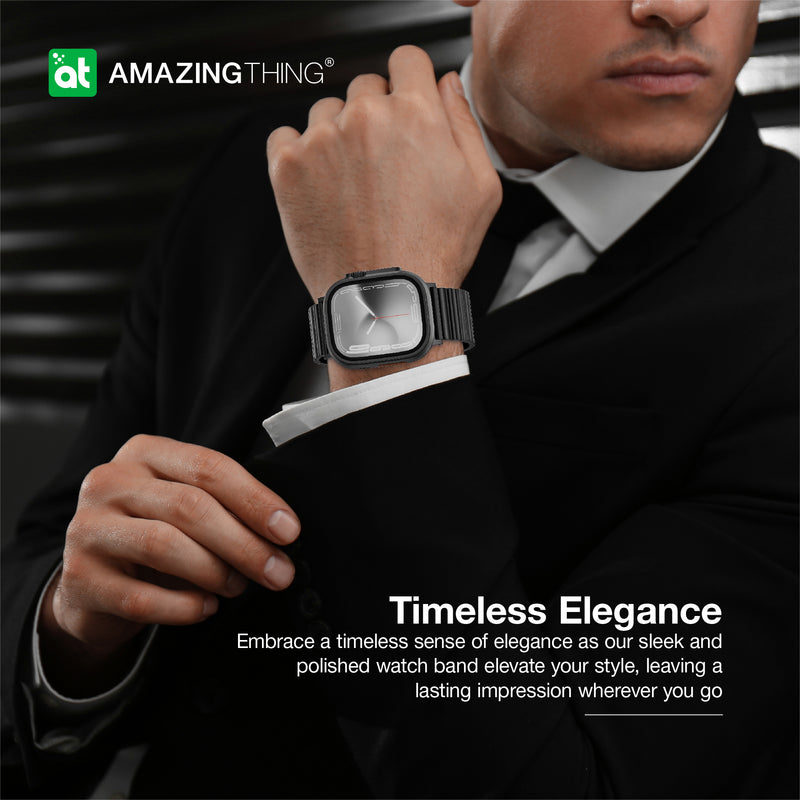 Titan Steel Apple Watch Band Rekaan Ergonomik untuk Pemakaian Sepanjang Hari