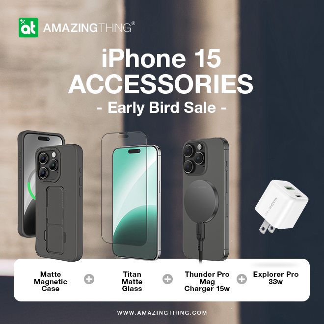 Matte Series - Early Bird Discount Bundle Set for iPhone 15 series
