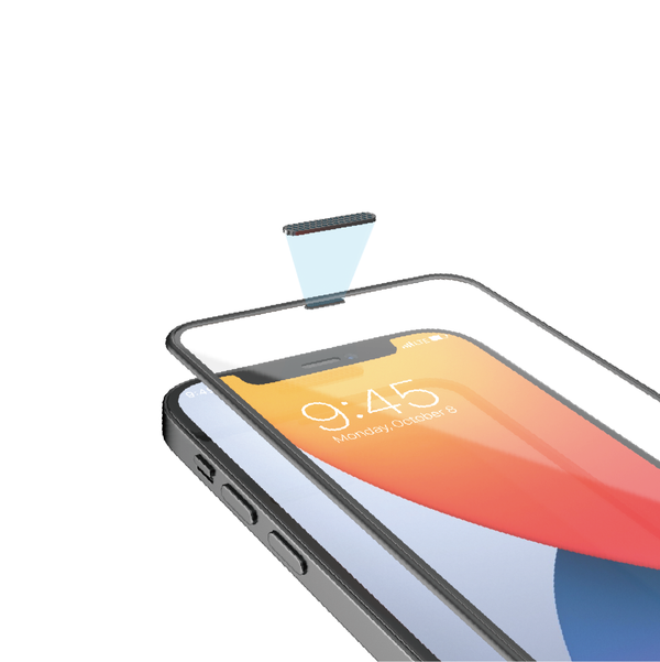 適用於 iPhone 12 的 SupremeGlass 2nd 液態矽膠 3D 全覆蓋防塵濾網