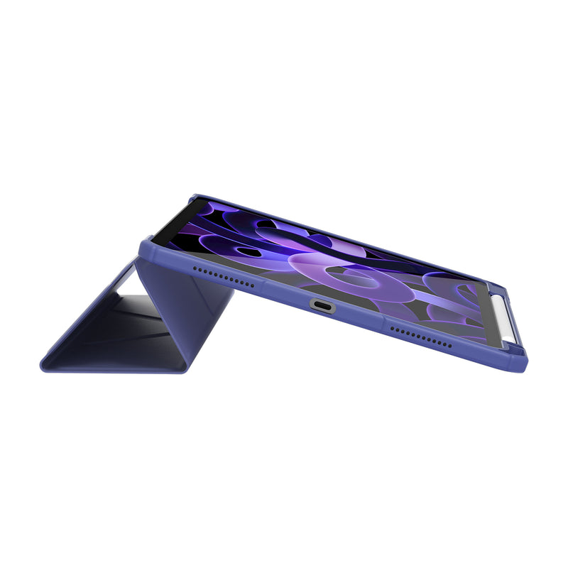 適用於 iPad Air 5 的 TITAN PRO 減震防摔保護殼 |紫色的