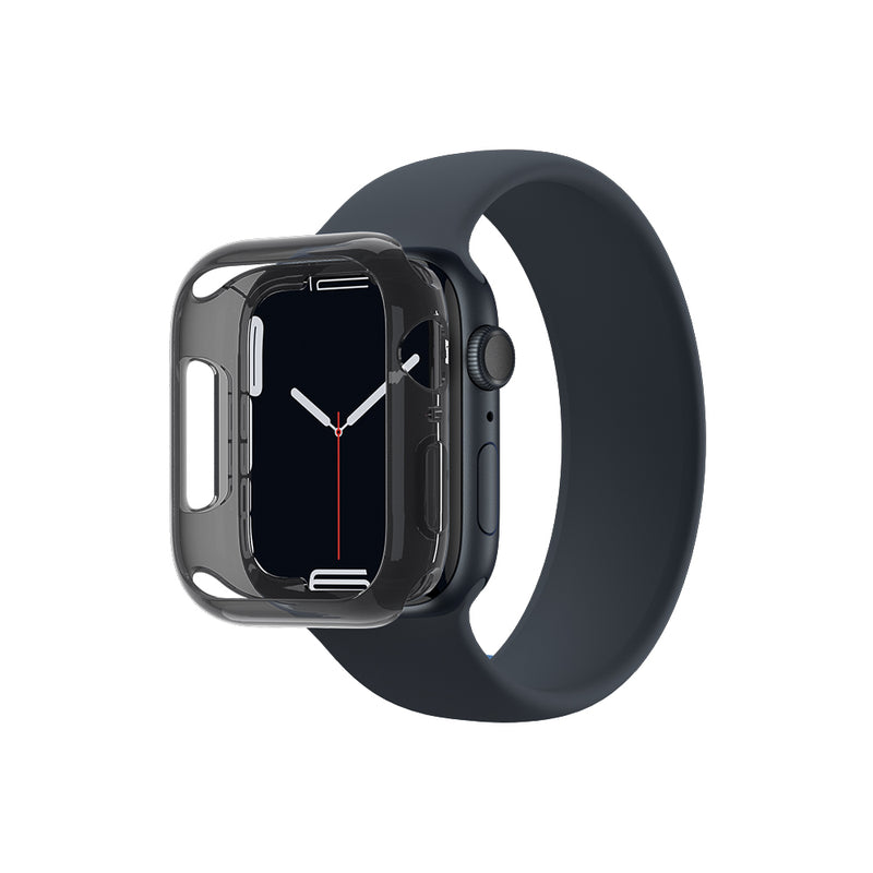適用於 Apple Watch Series 7 的 Quartz Pro 防摔保護殼 |黑色的
