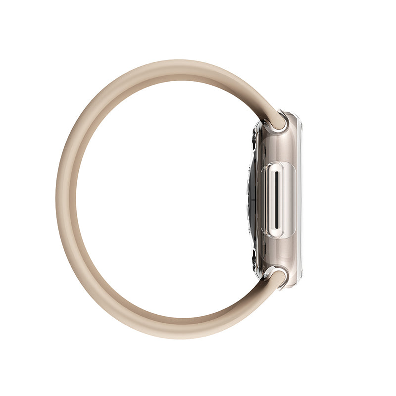 Quartz Pro Drop proof case for Apple Watch Series 7 | Full Clear