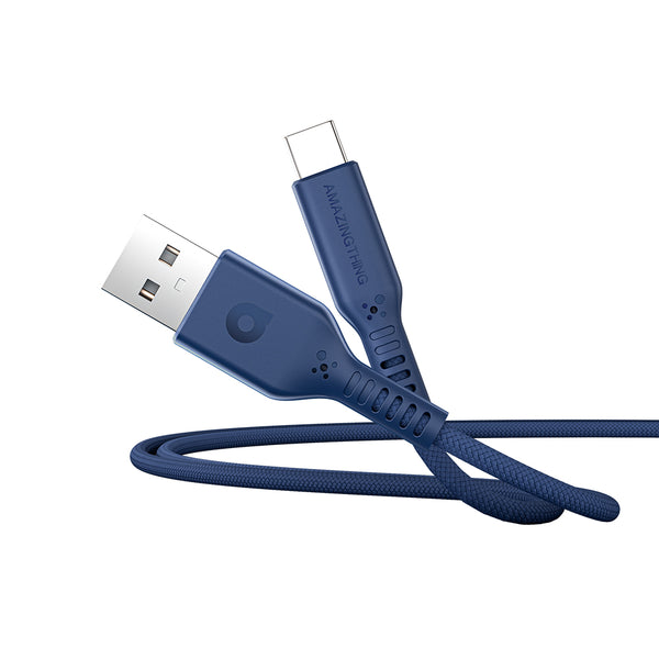 SPEED PRO USB-C 轉 USB-A 4A | 1.1M（藍色）
