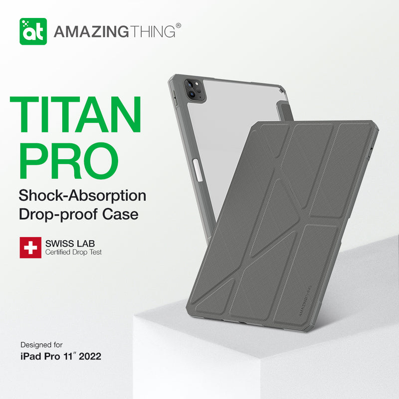TITAN PRO Drop-proof Case for 2022/2021 iPad Pro 11/12.9 inch