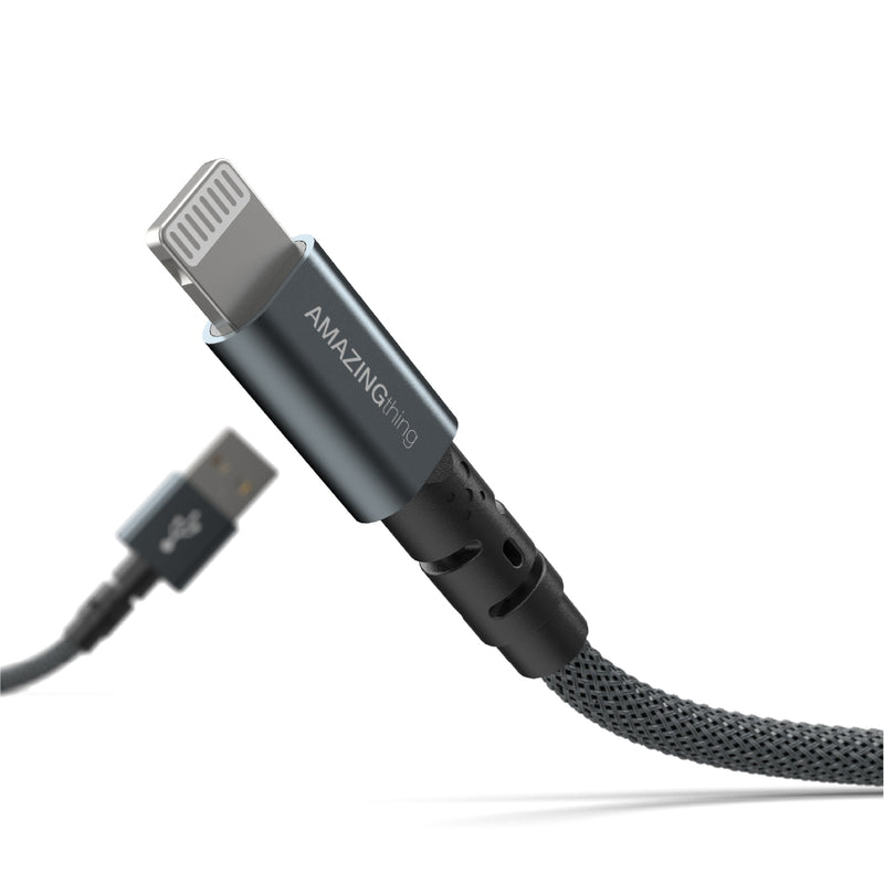 Power Max Plus 抗菌保護閃電轉 USB 電纜 (MFI)