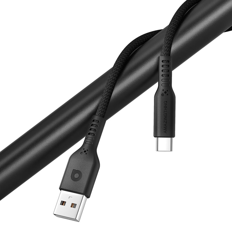 Speed Pro USB-C 轉 USB-A 4A | 1.1M（黑色）