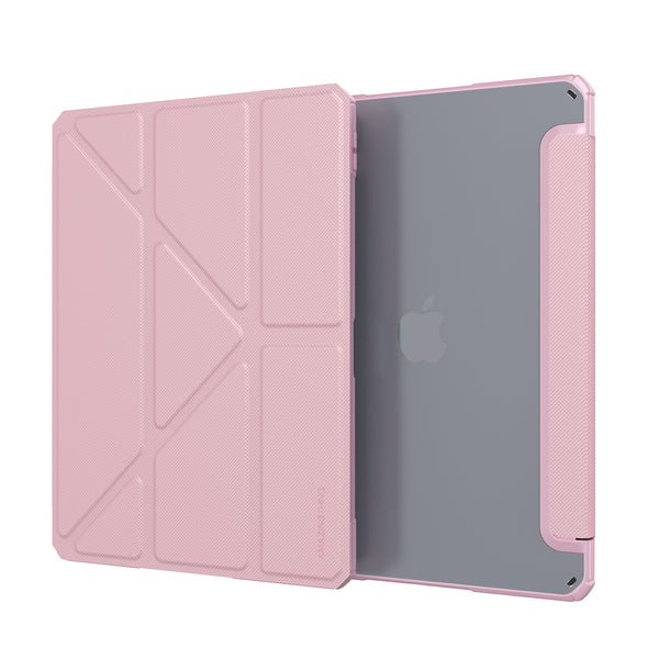適用於 iPad Air 5 的 TITAN PRO 減震防摔保護殼 |粉色的
