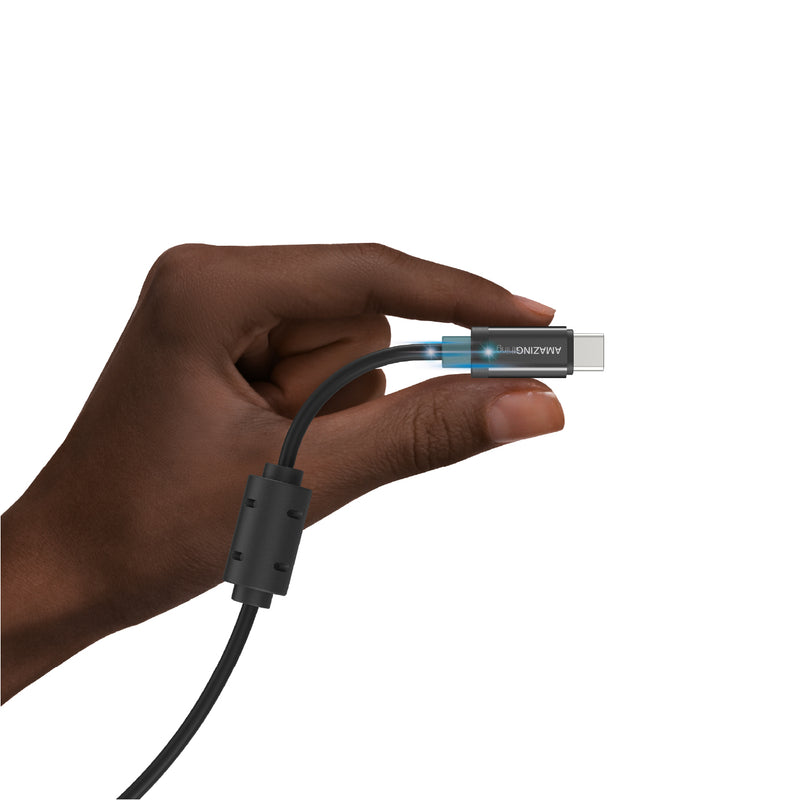 Power Max Pro C 型轉 USB-A 雙鐵氧體環充電線 | 3M