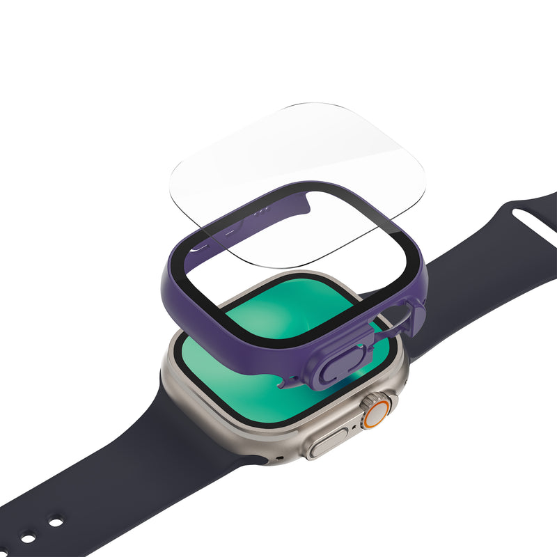 Apple Watch Ultra防摔手錶殼 4英呎防摔 自帶9H玻璃膜全面保護