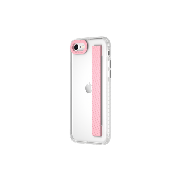 適用於 iPhone SE Gen 3 系列的 Titan Pro Band 抗菌防摔保護殼 |粉色的