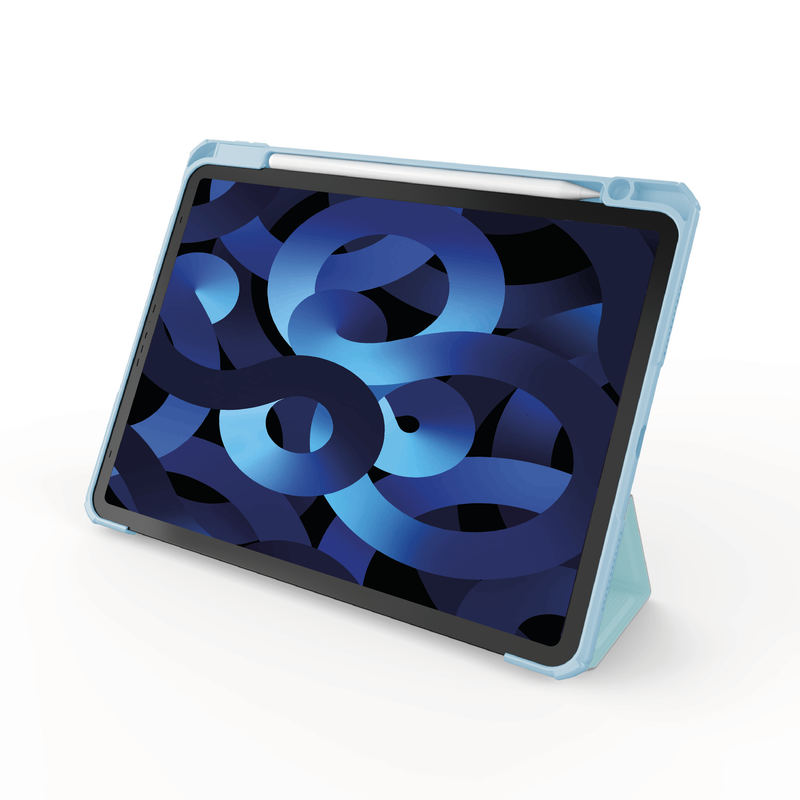 適用於 iPad Air 5 的 TITAN PRO 減震防摔保護殼 |新藍