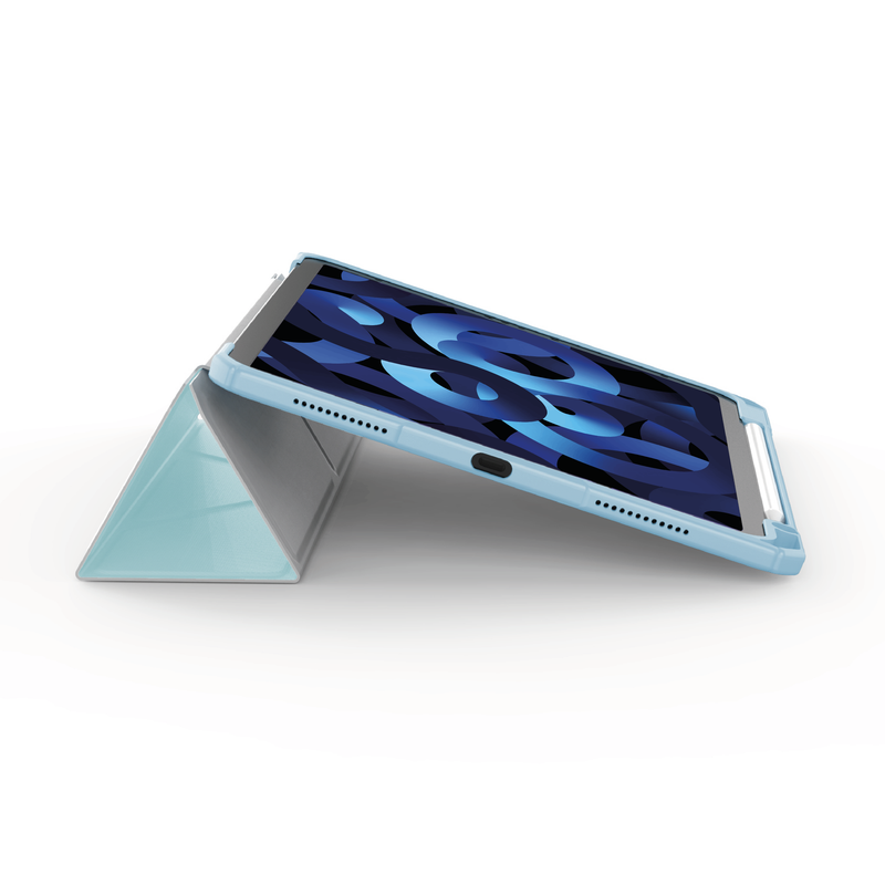 適用於 iPad Air 5 的 TITAN PRO 減震防摔保護殼 |新藍