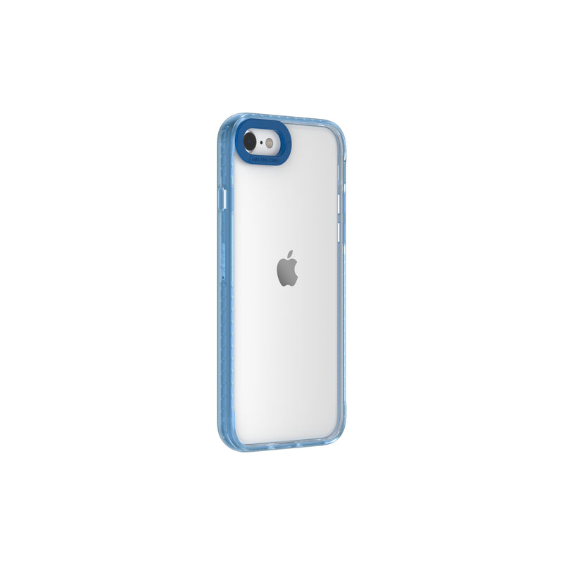 適用於 iPhone SE Gen 3 系列的 Titan Pro 抗菌防摔保護殼 |藍色的