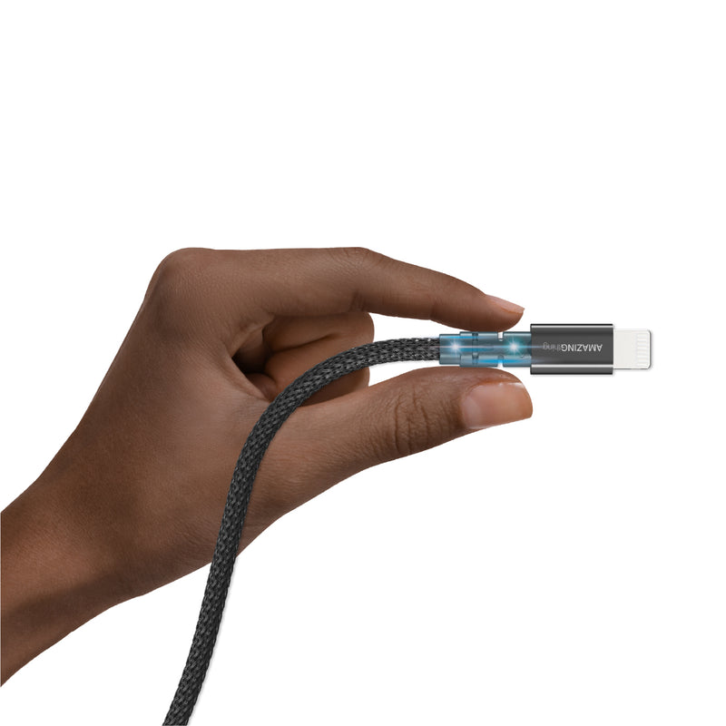 Power Max Plus 抗菌保護閃電轉 USB 電纜 (MFI)