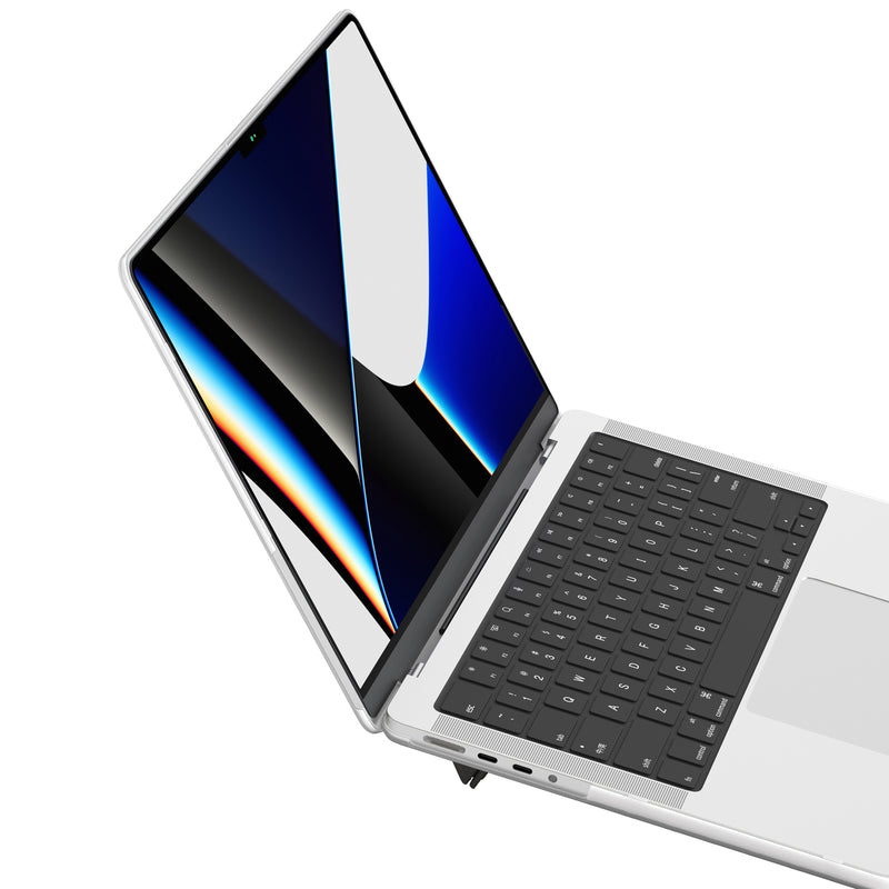 Marsix Pro 機箱帶磁性筆記本電腦支架 | Macbook14 Pro |灰色的