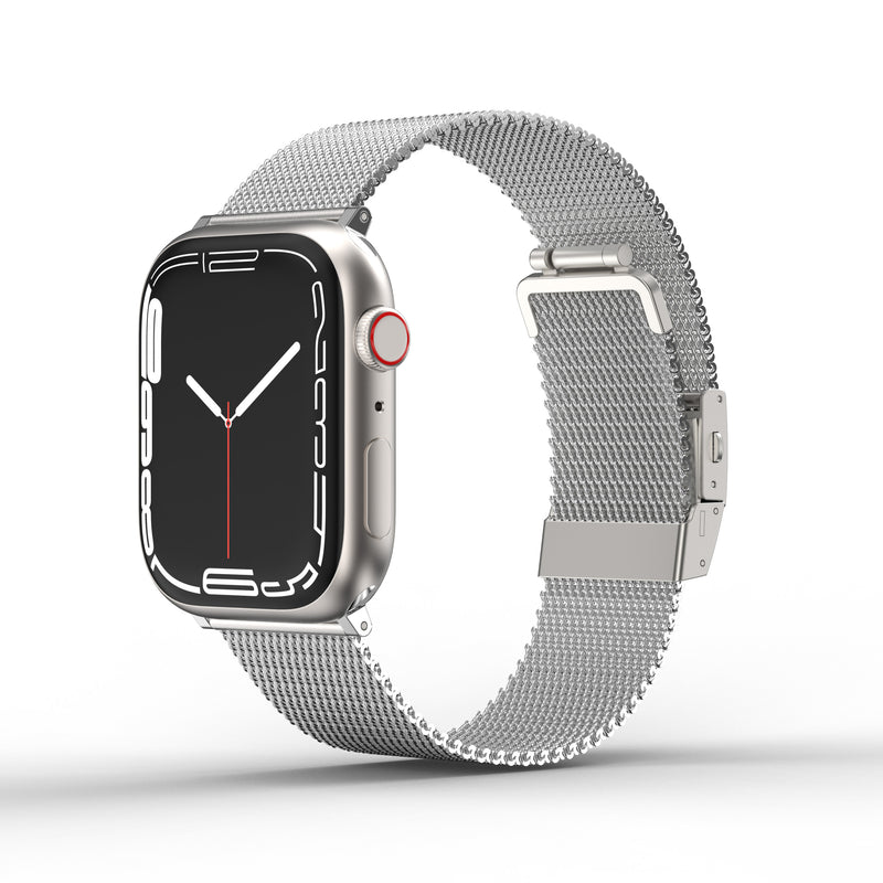 Titan Metal Milanese Watch Band for Apple Watch Ultra/8/7/6 series