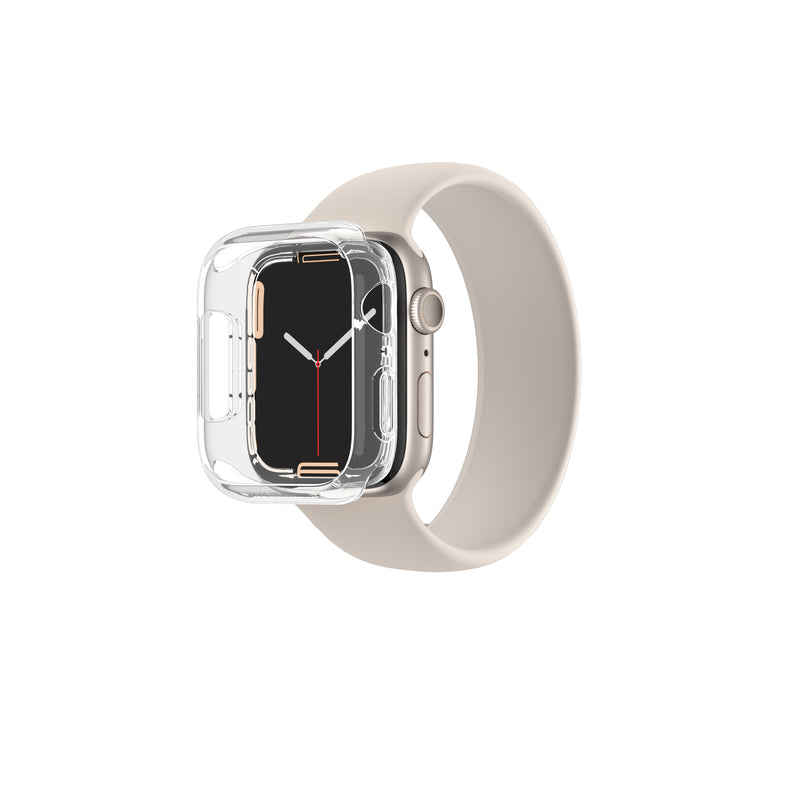 適用於 Apple Watch Series 7 的 Quartz Pro 防摔保護殼 | 全透明