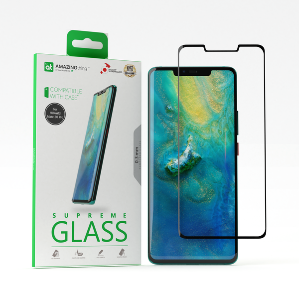 SupremeGlass 3D Glass Screen Protector for Huawei 20 Pro