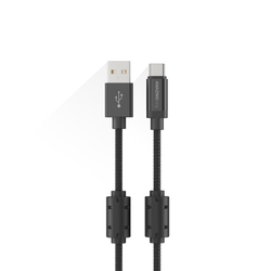 Power Max Pro Type C to USB-A Charging Cable with Dual Ferrite Ring | 4M
